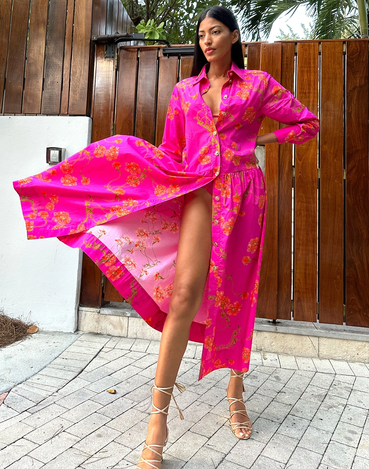 Perennial Shirt Dress