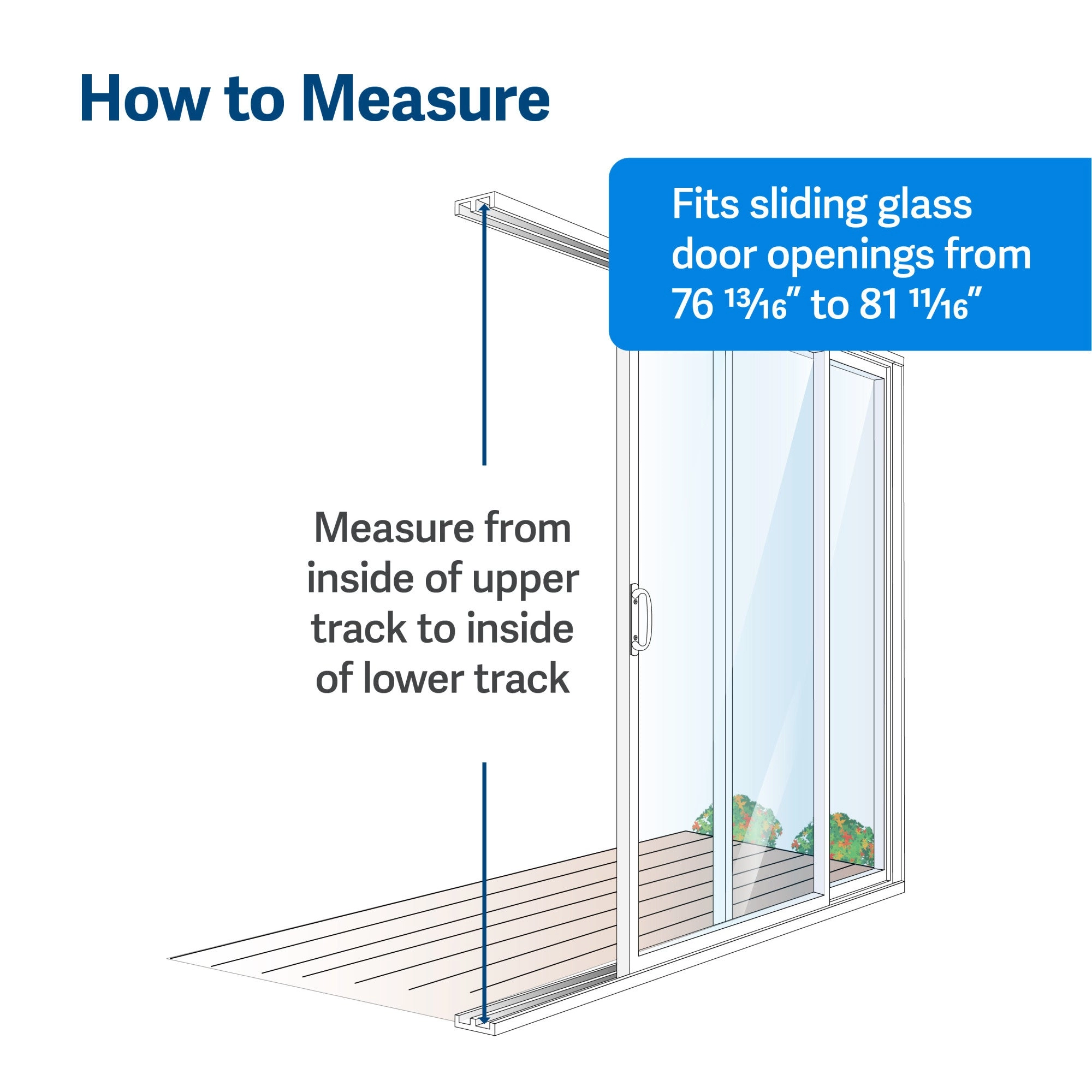 PetSafe® Sliding Glass Pet Door, 2-Piece, Medium