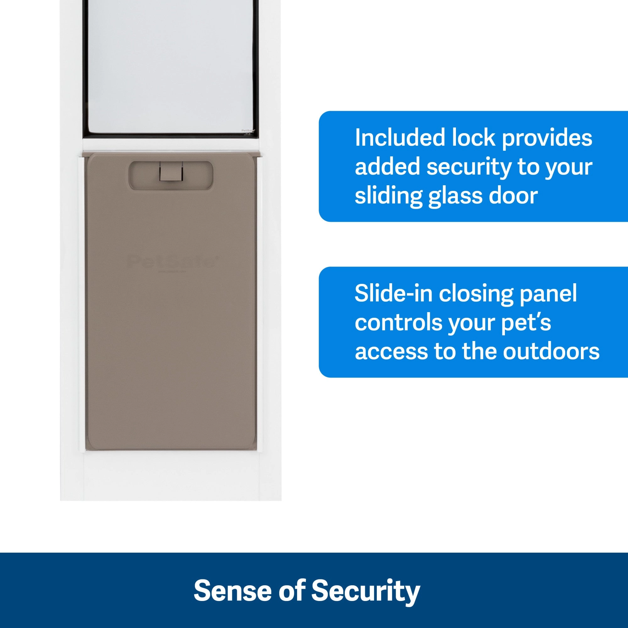 PetSafe® Sliding Glass Pet Door, 2-Piece, Medium