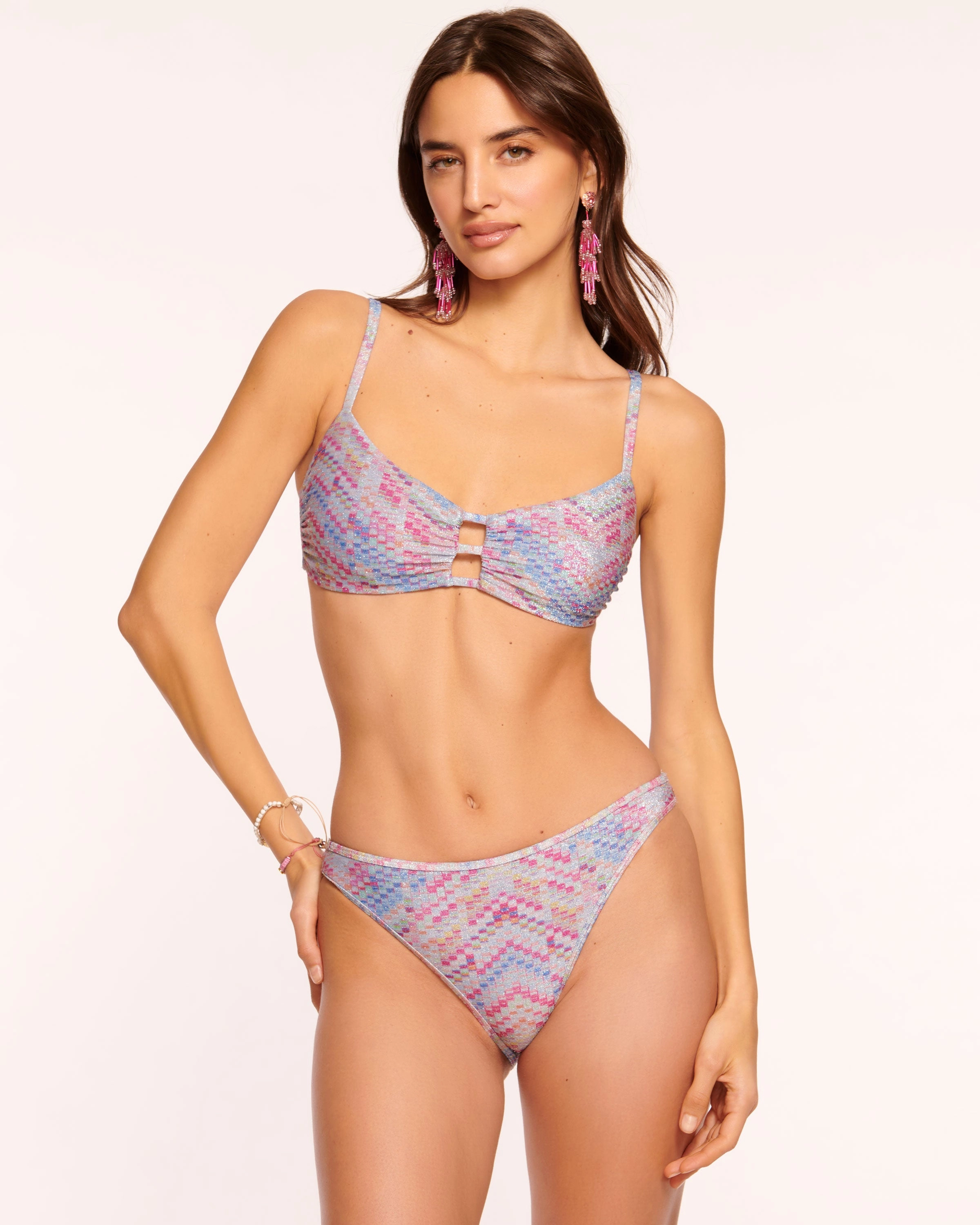 Printed Paralee Bikini Top