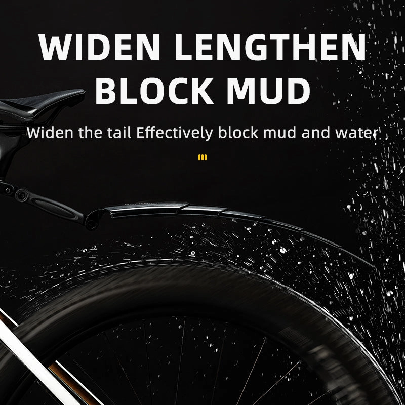 ROCKBROS Cycling Rear Fender Front Mudguard Road Mountain Bike Fender Adjustable