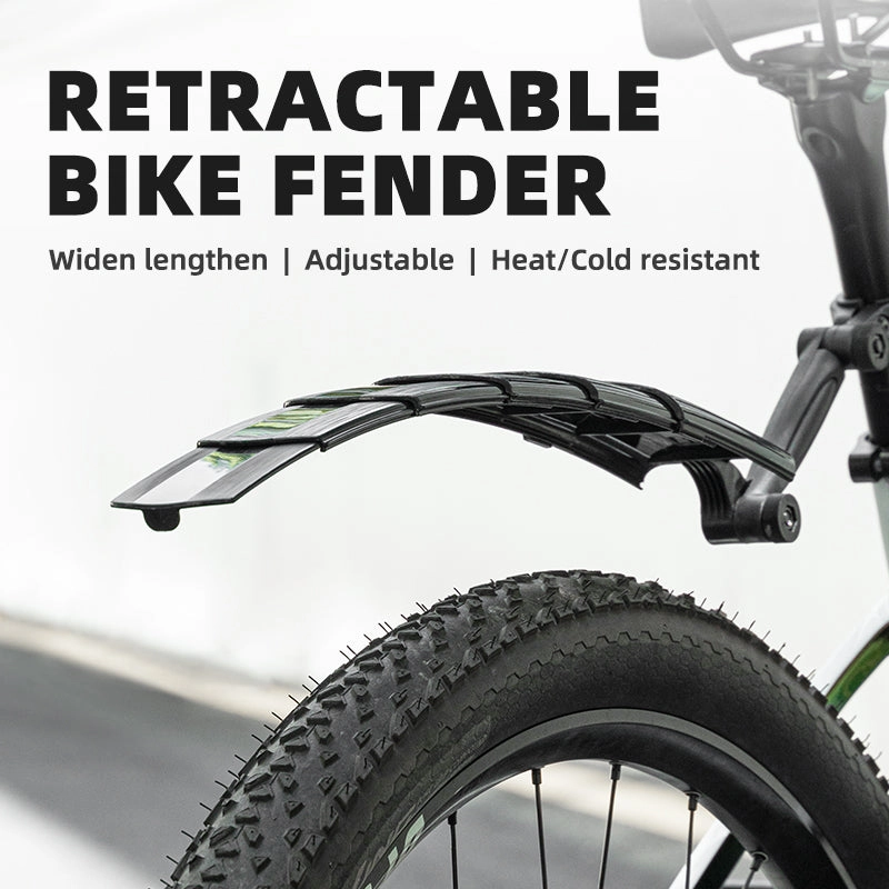 ROCKBROS Cycling Rear Fender Front Mudguard Road Mountain Bike Fender Adjustable