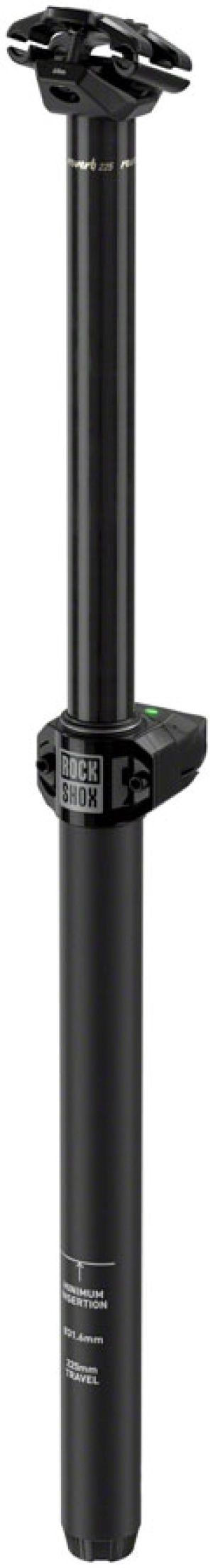 RockShox Reverb AXS Dropper Seatpost - 30.9mm 225mm Black B1