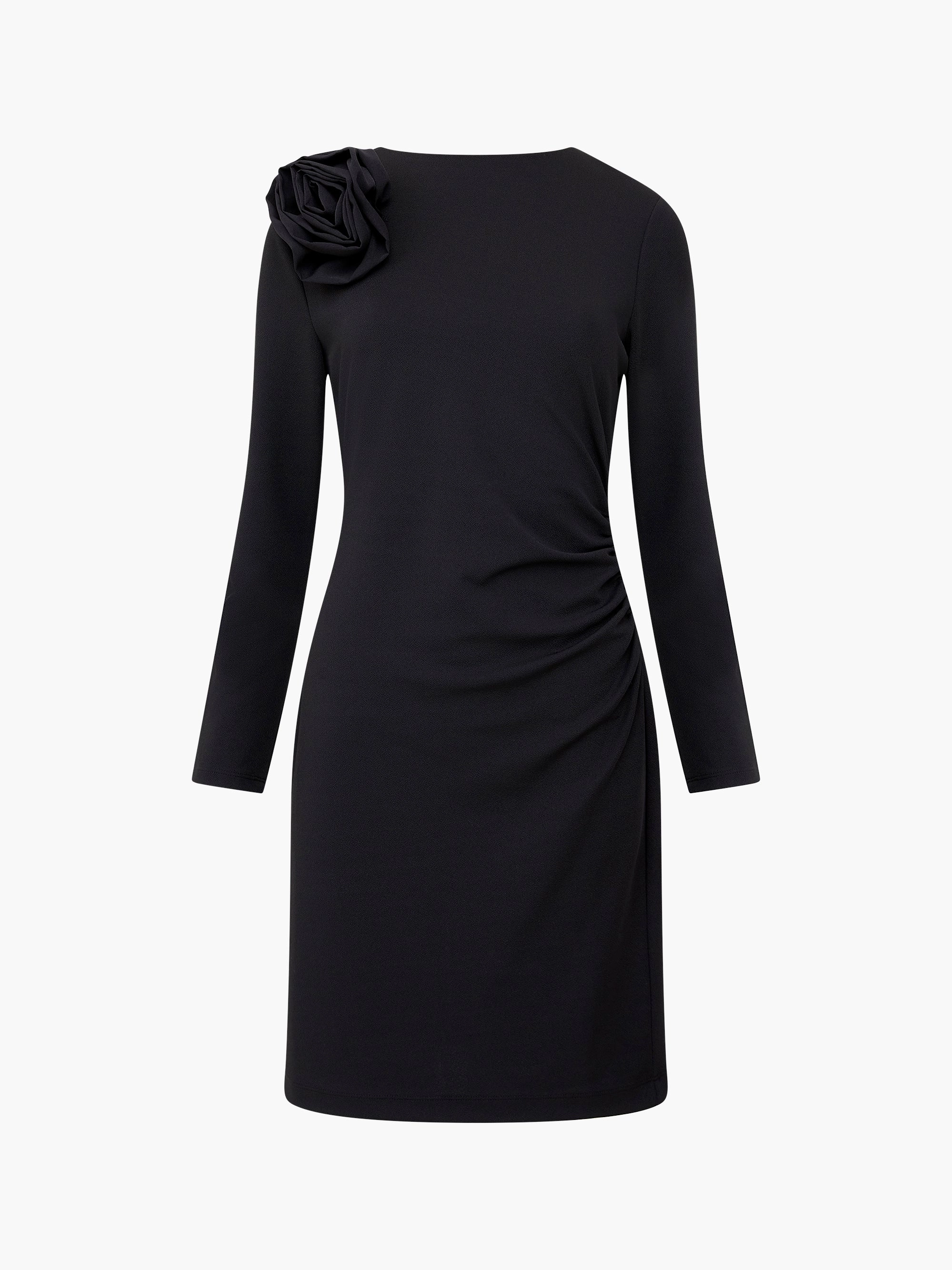 Rosette Jersey Mini Dress
