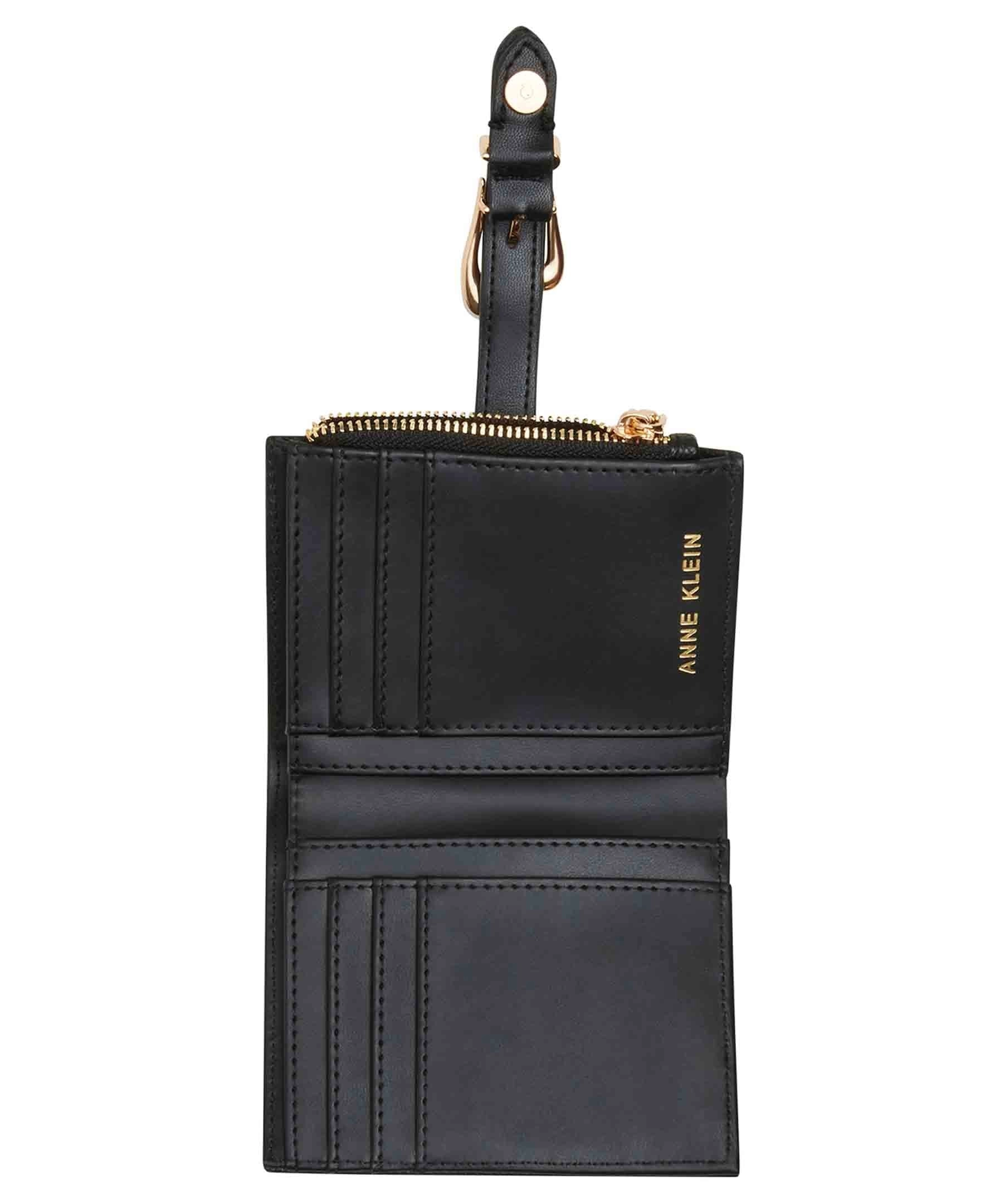 Sculpted Buckle Small Wallet