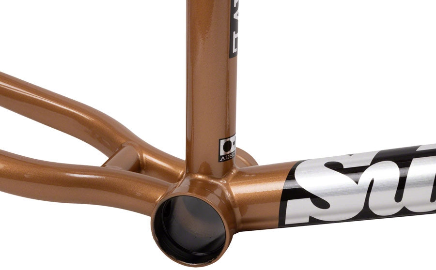Sunday Silvawave BMX Frame - 21.25" TT Amber