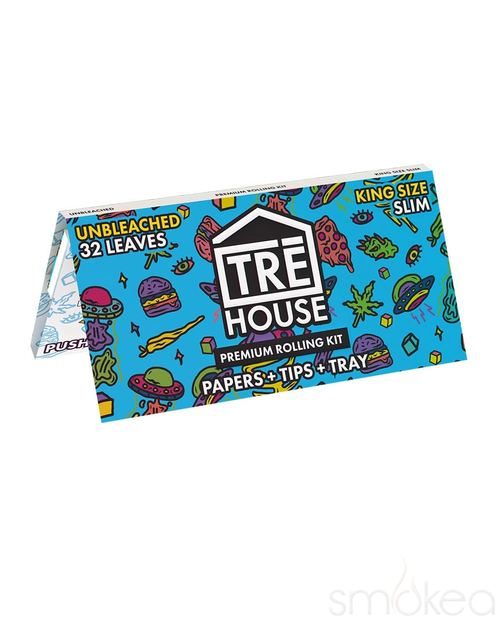 TRĒ House 1 1/4 Premium Unbleached Rolling Papers Kit