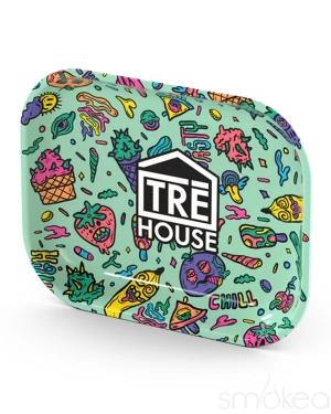 TRĒ House Small Metal Rolling Tray