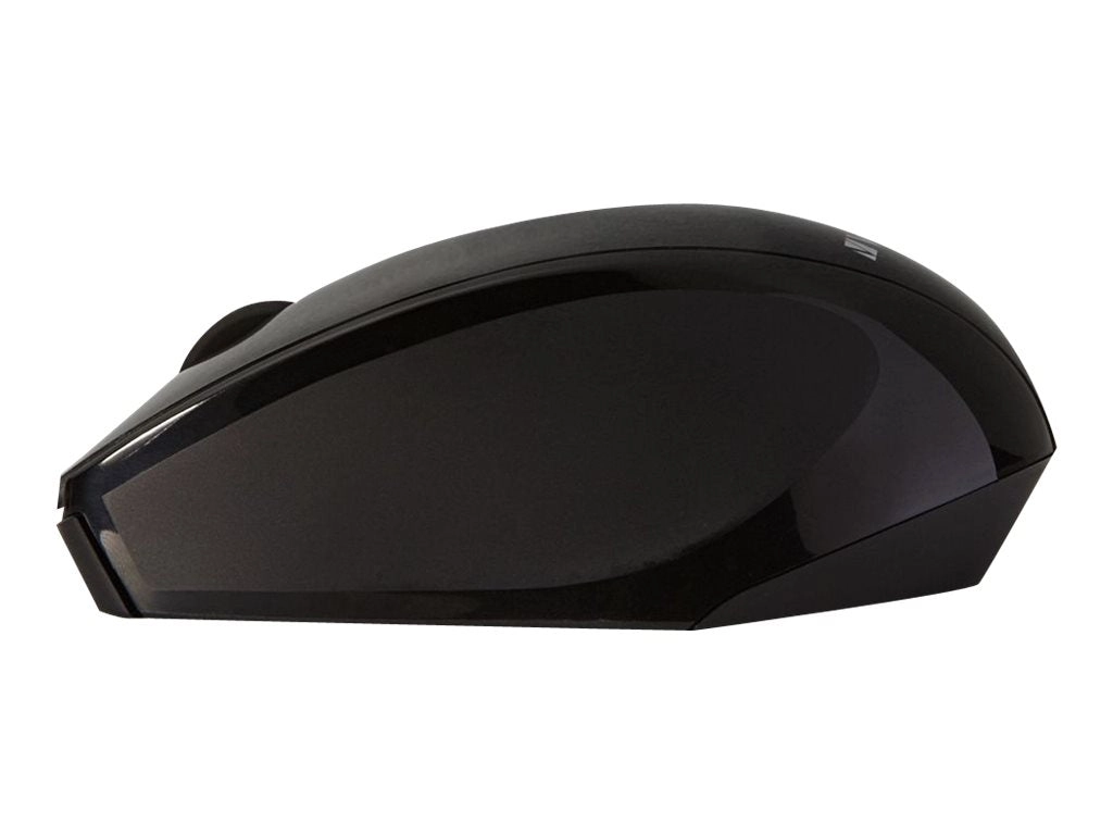 Verbatim Wireless Multi-Trac Blue LED - Mouse - blue LED - 3 buttons - wireless - USB wireless receiver - black VER97992