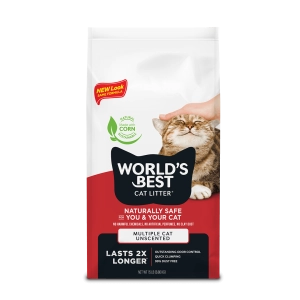 World's Best Cat Litter Multiple Cat Clumping Formula