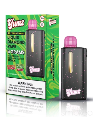 Yumz 6g THCA Blend Disposable Vape - Tigers Blood   Watermelon Kush